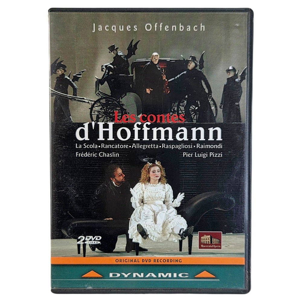 Les Contes d'Hoffmann Offenbach Dynamic 2-DVD Classical Opera‎ EUC